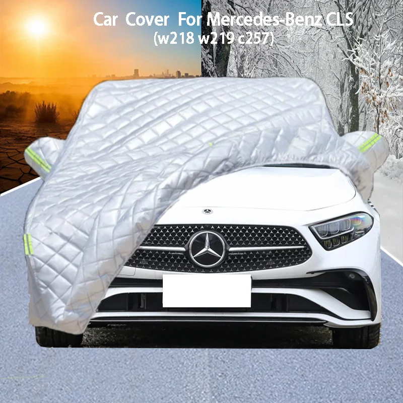 For Mercedes-Benz CLS Car Cover Delivers Hail Protection, Scratch Guard, prevents paint Peeling Rain & Snow Resistance
For Mercedes-Benz CLS Car Cover Delivers Hail Protection, Scratch Guard, prevents paint Peeling Rain & Snow Resistance