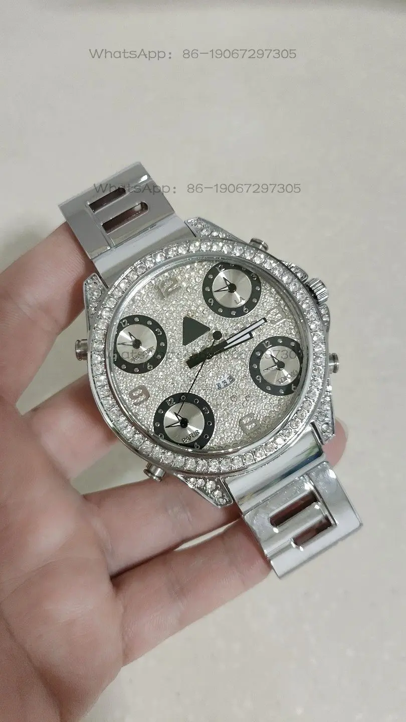 Large Plate Quartz Gypsy Multi-time Zone Couple Gold High-end Rhinestone Bare Body Steel Belt Fashion High-end Watch
Large Plate Quartz Gypsy Multi-time Zone Couple Gold High-end Rhinestone Bare Body Steel Belt Fashion High-end Watch