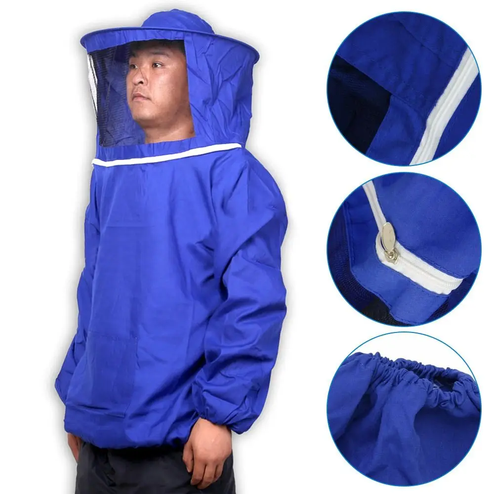Bee Protective Clothing Anti-Bee Jacket Bee Keeper Suit Beekeeping Veil Hood Jacket Outfit Hat
Bee Protective Clothing Anti-Bee Jacket Bee Keeper Suit Beekeeping Veil Hood Jacket Outfit Hat