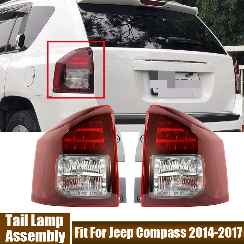 Left, Right Car Tail Light For Jeep Compass 2014 2015 2016 2017 Rear Stop Brake Signal Lamp Car Accessories Tail Light Assembly
Left, Right Car Tail Light For Jeep Compass 2014 2015 2016 2017 Rear Stop Brake Signal Lamp Car Accessories Tail Light Assembly