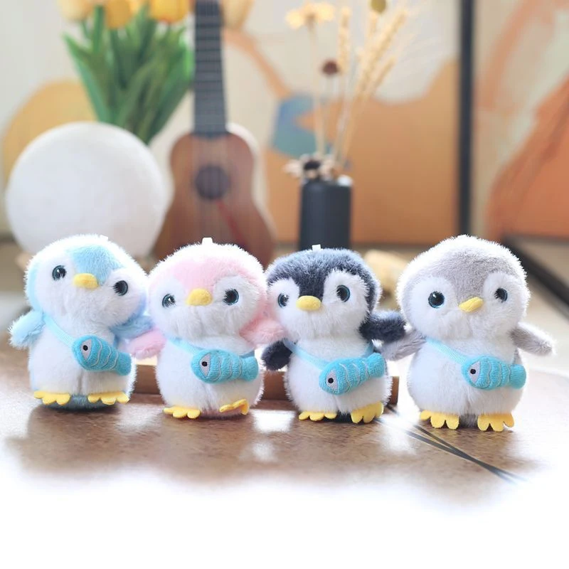 Adorable Cartoon Penguin Plush Doll Keychains; Stuffed Toy Bag Pendants; Kids Gift Backpack Ornaments
Adorable Cartoon Penguin Plush Doll Keychains; Stuffed Toy Bag Pendants; Kids Gift Backpack Ornaments