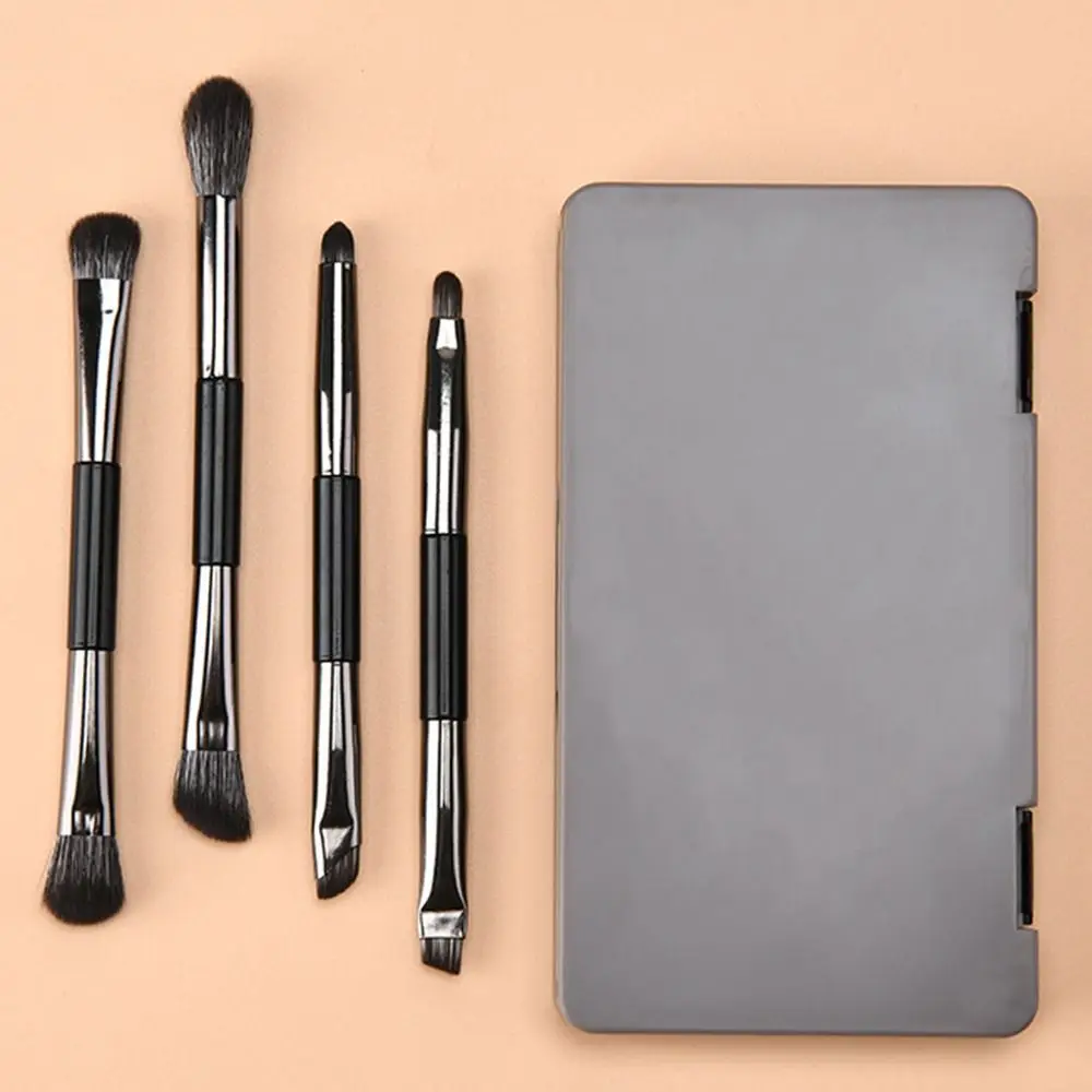 Double-ended Eyeshadow Brushes Set Eyeliner Brushes Eyebrow Pencil Travel Makeup Brush Set Soft Portable Cosmetic Brush Kit Girl
Double-ended Eyeshadow Brushes Set Eyeliner Brushes Eyebrow Pencil Travel Makeup Brush Set Soft Portable Cosmetic Brush Kit Girl