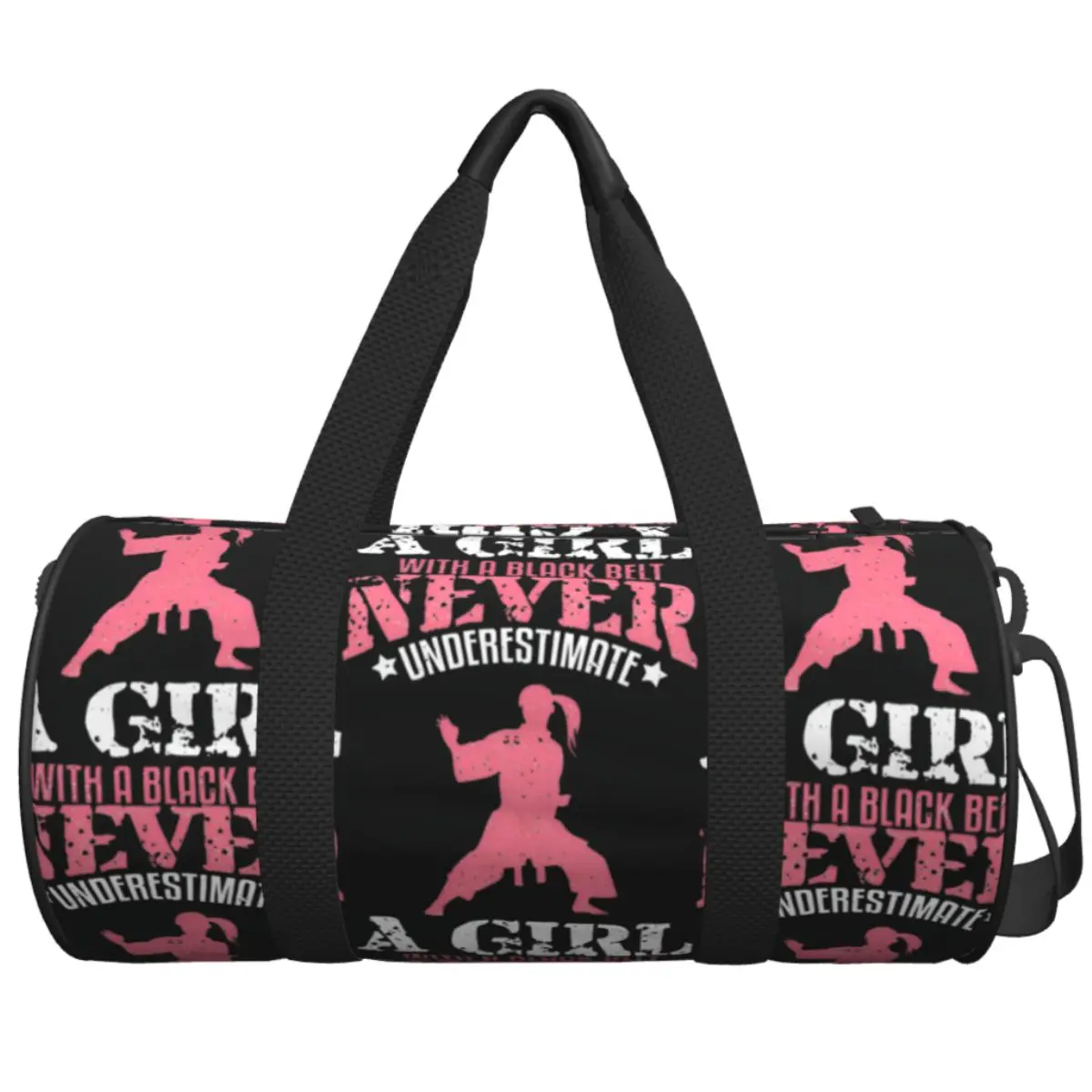 Girl With A Black Belt Martial Art Karate Taekwondo Sports Bags Travel Gym Bag Large Capacity Handbags Men Weekend Fitness Bag
Girl With A Black Belt Martial Art Karate Taekwondo Sports Bags Travel Gym Bag Large Capacity Handbags Men Weekend Fitness Bag