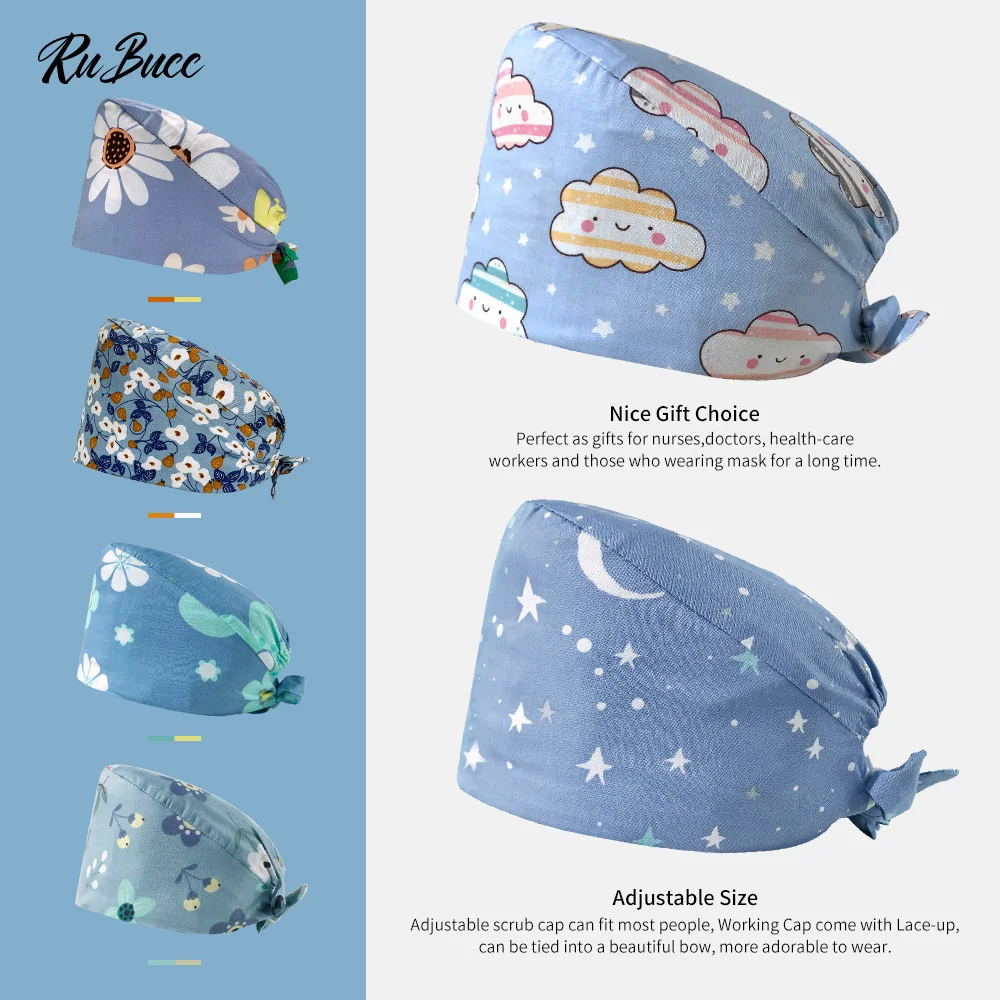 Wholesale Cartoon Printed Surgical Hat Pet Veterinary Care Hat Nursing Caps Pharmacist Work Hats Gorro Quirófano Nurse Scrub Cap
Wholesale Cartoon Printed Surgical Hat Pet Veterinary Care Hat Nursing Caps Pharmacist Work Hats Gorro Quirófano Nurse Scrub Cap