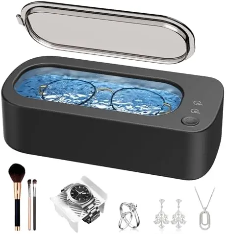 Ультразвуковой очиститель для ювелирных изделий 48 кГц, 350 мл, из нержавеющей стали, с двумя режимами работы, для ювелирных украшений, очков, часов, зубных протезов
Ультразвуковой очиститель для ювелирных изделий 48 кГц, 350 мл, из нержавеющей стали, с двумя режимами работы, для ювелирных украшений, очков, часов, зубных протезов