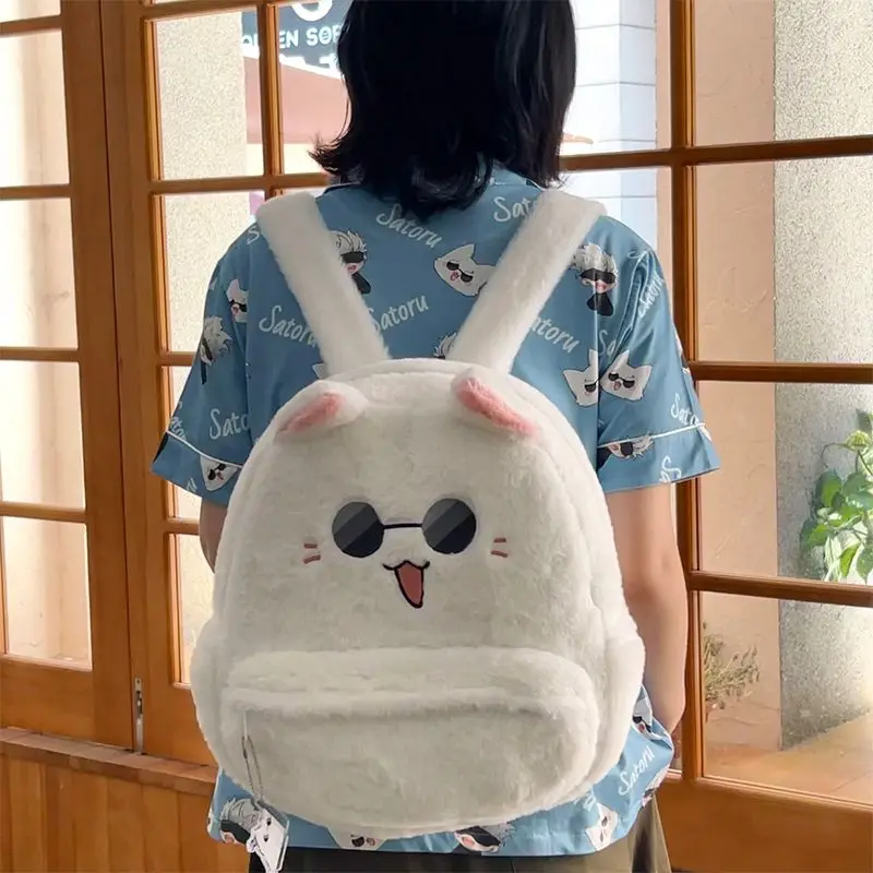 Аниме Gojo Satoru Series Kawaii рюкзак плюшевые рюкзаки сумки для косплея подарочные сумки на день рождения для мужчин женщин детский рюкзак
Аниме Gojo Satoru Series Kawaii рюкзак плюшевые рюкзаки сумки для косплея подарочные сумки на день рождения для мужчин женщин детский рюкзак