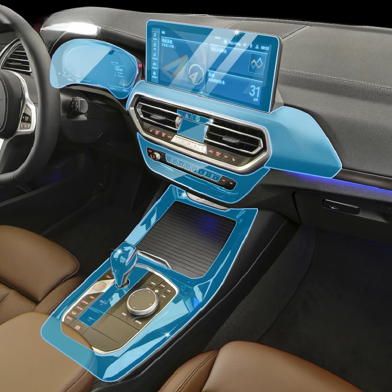 Для BMW G01 X3 2022 Автомобильная внутренняя центральная консоль прозрачная фотография Защита от царапин ремонт пленка аксессуары установка
Для BMW G01 X3 2022 Автомобильная внутренняя центральная консоль прозрачная фотография Защита от царапин ремонт пленка аксессуары установка