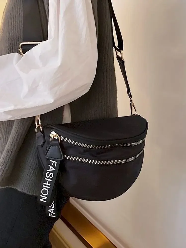 2025 Spring Fashion Women Waist Bag Fanny Pack Large Capacity Crossbody Chest Bags Banana Pack Female Waist Belt Bags Phone Pack
2025 Spring Fashion Women Waist Bag Fanny Pack Large Capacity Crossbody Chest Bags Banana Pack Female Waist Belt Bags Phone Pack