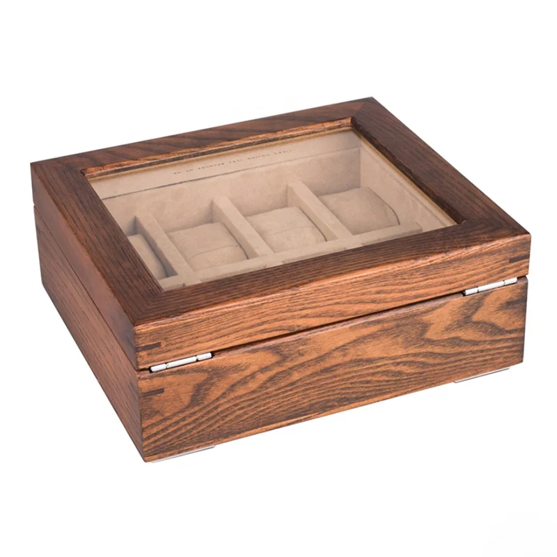 8 slot wooden bracelet custom logo size jewelry display luxury watch packaging box
8 slot wooden bracelet custom logo size jewelry display luxury watch packaging box