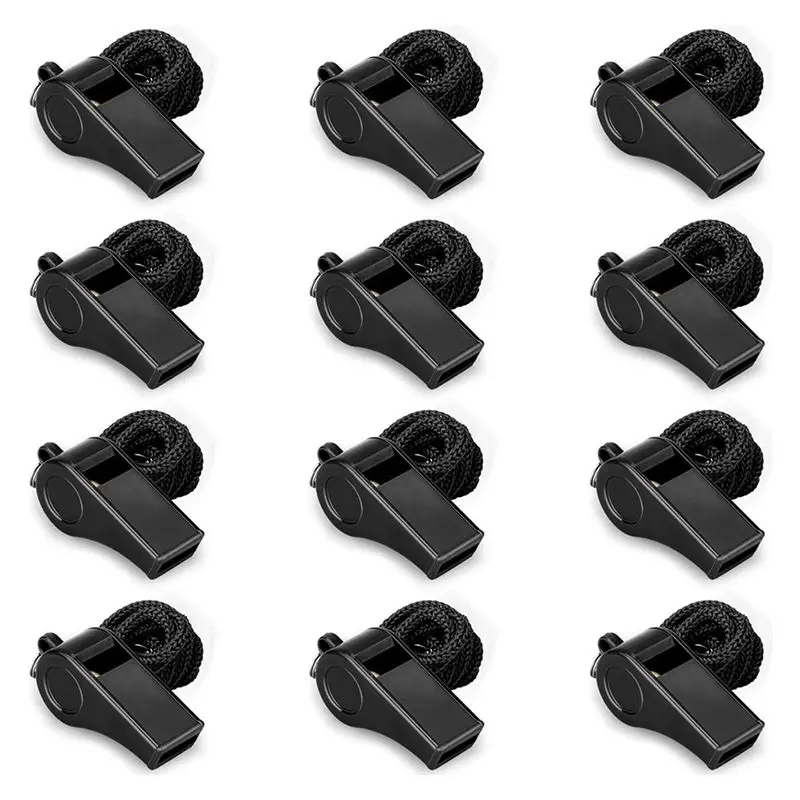 AEF6-12PCS Sports Whistles With Lanyard, Loud Crisp Sound Whistle Ideal For Coaches, Referees, Officials
AEF6-12PCS Sports Whistles With Lanyard, Loud Crisp Sound Whistle Ideal For Coaches, Referees, Officials