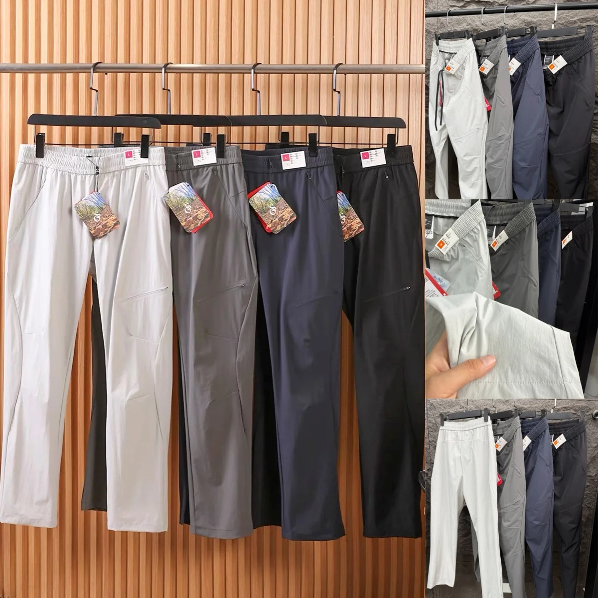 Lightweight Breathable Qui Dry Outdoor Men's Casual Pants 3D Cone aped Tailoring Water Resistant Wear Resistant Straight Leg
Lightweight Breathable Qui Dry Outdoor Men's Casual Pants 3D Cone aped Tailoring Water Resistant Wear Resistant Straight Leg