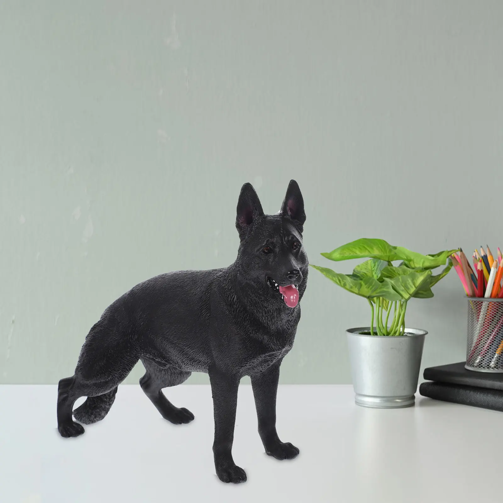 Realistic Shepherd Dog Animal Simulation Smooth Sturdy Plastic Decorative Desktop Ornaments for Home Park Decor
Realistic Shepherd Dog Animal Simulation Smooth Sturdy Plastic Decorative Desktop Ornaments for Home Park Decor