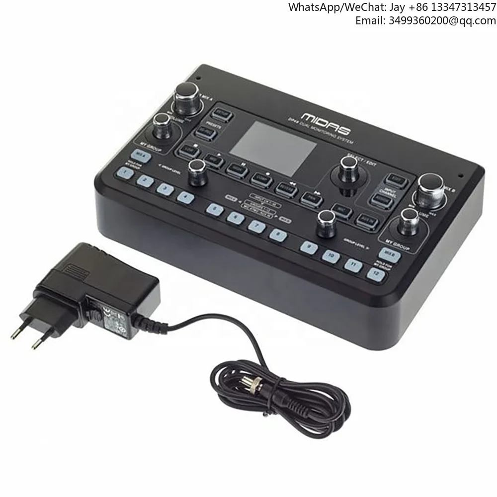 DP48 Двойной 48-канальный персональный микшер с SD-картой, 12 стереогруппами
DP48 Двойной 48-канальный персональный микшер с SD-картой, 12 стереогруппами