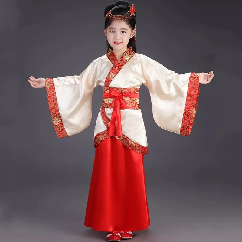 Folk Dance Girl Tang Suit Ancient Costume Kids Sets Show Fairy Hanfu Suits Children Perform Cosplay Baby Outfits Girls Clothes
Folk Dance Girl Tang Suit Ancient Costume Kids Sets Show Fairy Hanfu Suits Children Perform Cosplay Baby Outfits Girls Clothes