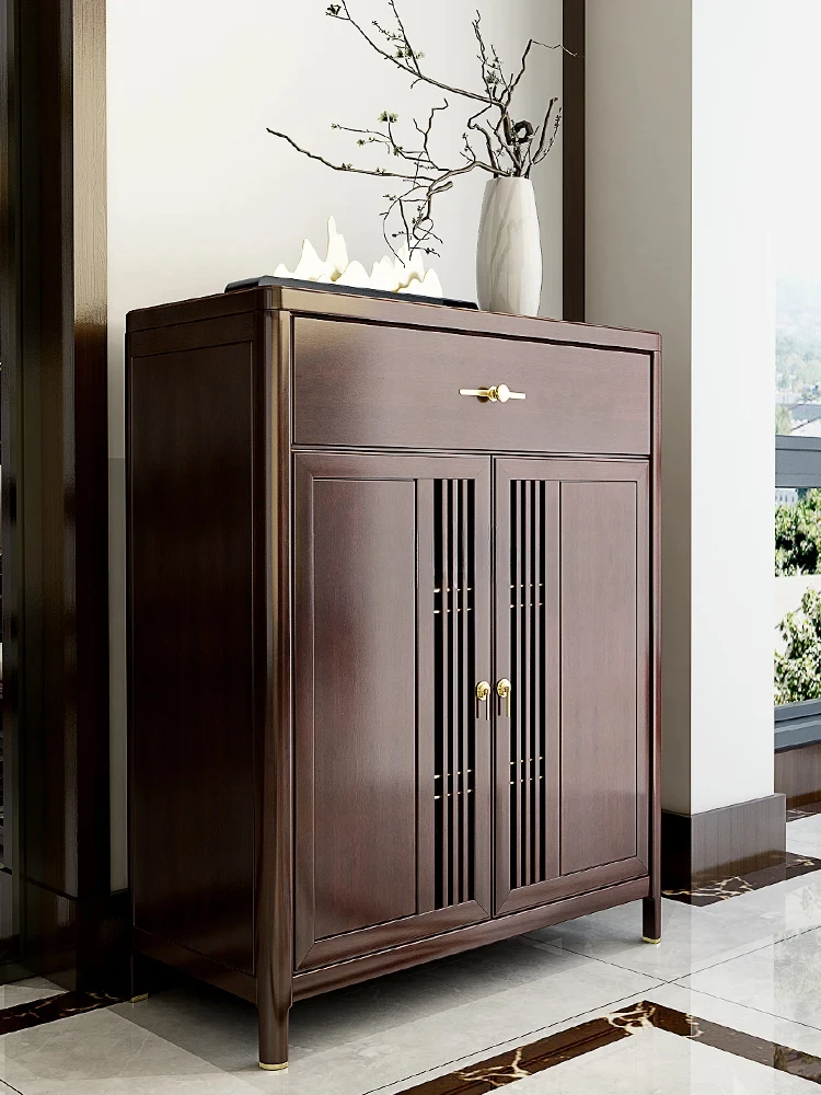 All Solid Wood Shoe Cabinet New Chinese Home Indoor Large Capacity Pure Storage Entrance Cabinet
All Solid Wood Shoe Cabinet New Chinese Home Indoor Large Capacity Pure Storage Entrance Cabinet