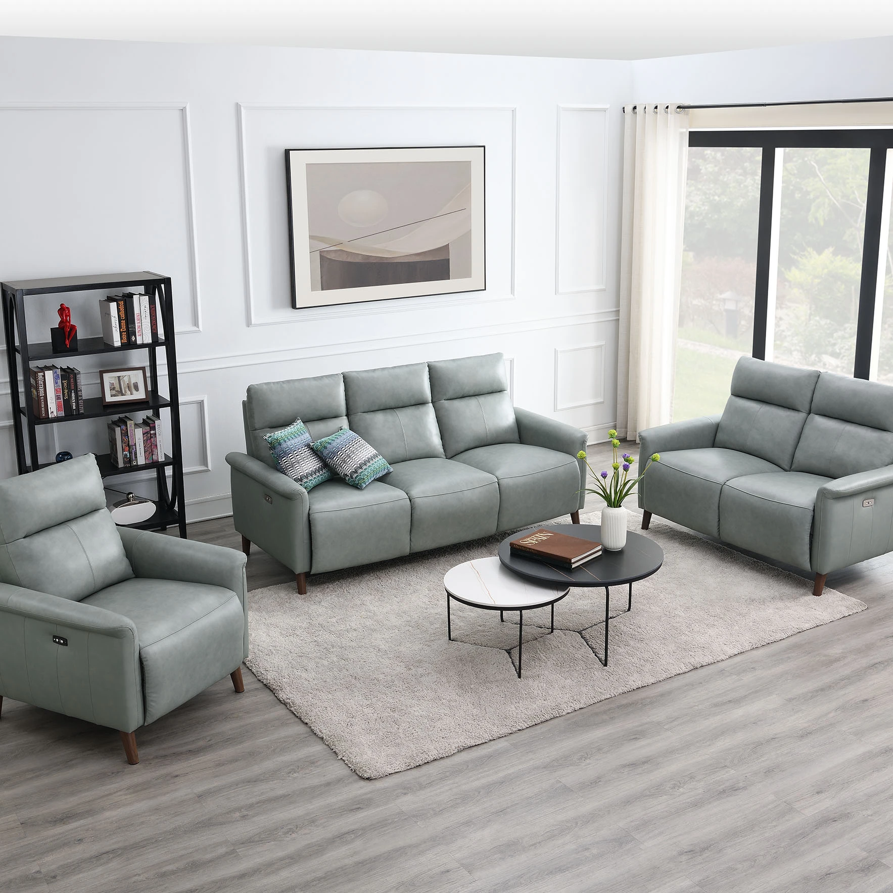 #Modern Living Room Furniture 3 2 1 Seat Genuine Leather Electric Power Recliner Extendable Sofa Set with Metal Legs USB Charge
#Modern Living Room Furniture 3 2 1 Seat Genuine Leather Electric Power Recliner Extendable Sofa Set with Metal Legs USB Charge