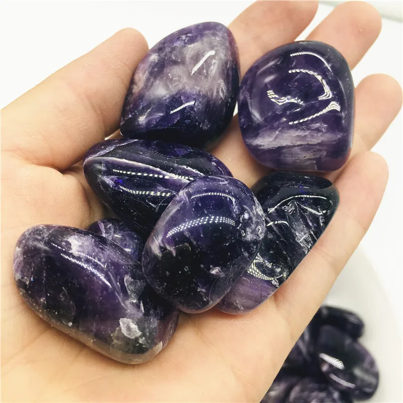 Wholesale Natural Dream Amethyst Crystal Stones Bulk Tumbled Gem Stone Healing Decoration Natural Stones and Minerals
Wholesale Natural Dream Amethyst Crystal Stones Bulk Tumbled Gem Stone Healing Decoration Natural Stones and Minerals