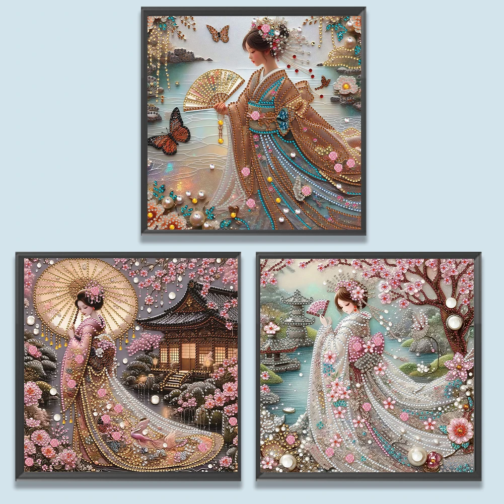Japanese Girl 5D DIY Special Shape Crystal Partial Diamond Painting Kit Decor
Japanese Girl 5D DIY Special Shape Crystal Partial Diamond Painting Kit Decor