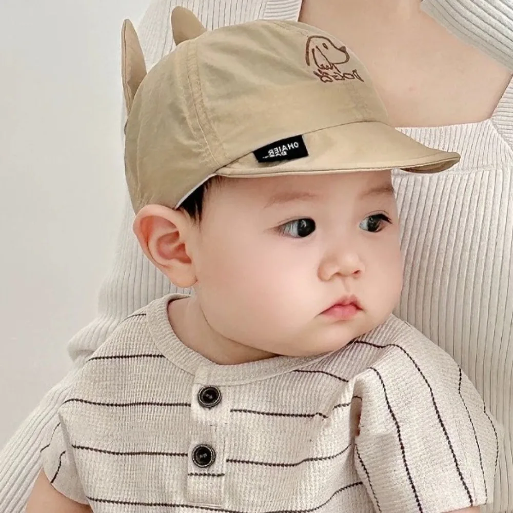 Breathable Dog Ear Peaked Cap Quick Dry Embroidered Baby Baseball Cap Cartoon Animals Korean Style Cute Puppy Sunhat Girls
Breathable Dog Ear Peaked Cap Quick Dry Embroidered Baby Baseball Cap Cartoon Animals Korean Style Cute Puppy Sunhat Girls