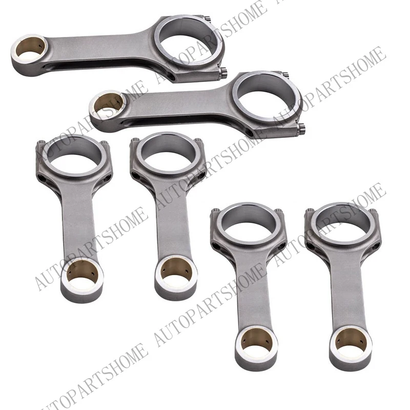 Z... 6x Forged 4340 EN24 H-Beam Connecting Rods For BMW N55B30 S55B30 5.681"
Z... 6x Forged 4340 EN24 H-Beam Connecting Rods For BMW N55B30 S55B30 5.681"