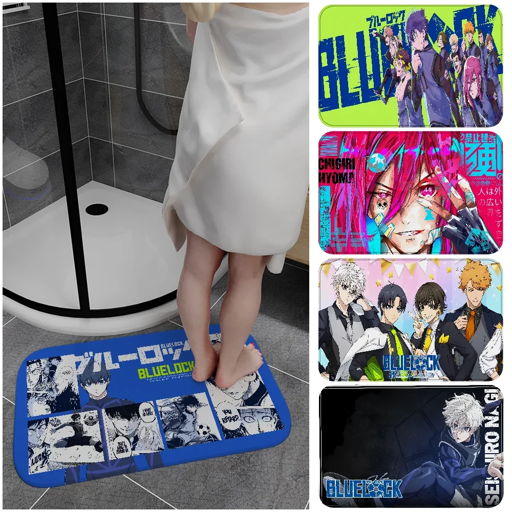 Anime BLUE LOCK Entrance Door Mat Nordic Style Home Doormat Bathroom-Toilet Mats Bedroom Hotel Decor Mat 
Anime BLUE LOCK Entrance Door Mat Nordic Style Home Doormat Bathroom-Toilet Mats Bedroom Hotel Decor Mat