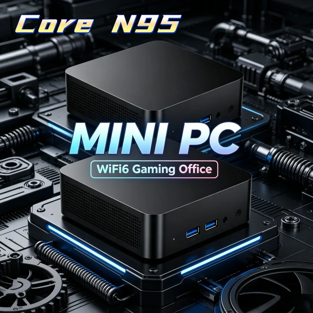 Slim Pocket Desktop PC Core N95 Win11 4KHD WiFi 6 16GB 32GB RAM 1TB 2TB SSD Gaming Mini PC Home Office Use
Slim Pocket Desktop PC Core N95 Win11 4KHD WiFi 6 16GB 32GB RAM 1TB 2TB SSD Gaming Mini PC Home Office Use