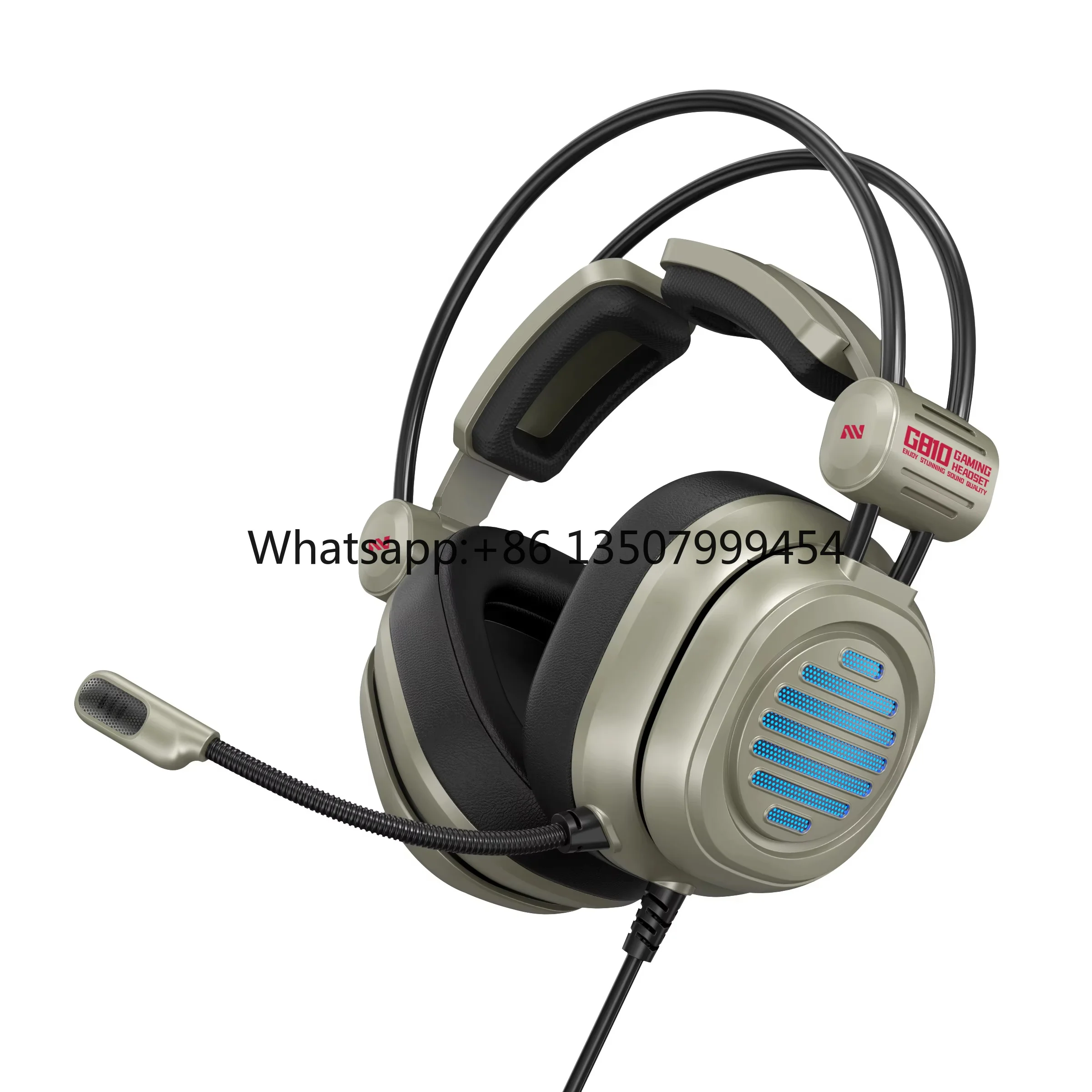 USB Wired 53mm 7.1 Omnidirectional ENC Noise Canceling Microphone Gaming Earbuds Sound Isolating Headset Microphone Metal
USB Wired 53mm 7.1 Omnidirectional ENC Noise Canceling Microphone Gaming Earbuds Sound Isolating Headset Microphone Metal