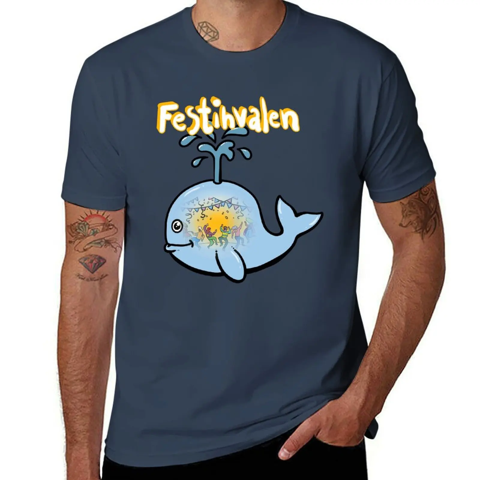 Festihvalen T-Shirt Plus Size Comfort Fit Tee
Festihvalen T-Shirt Plus Size Comfort Fit Tee