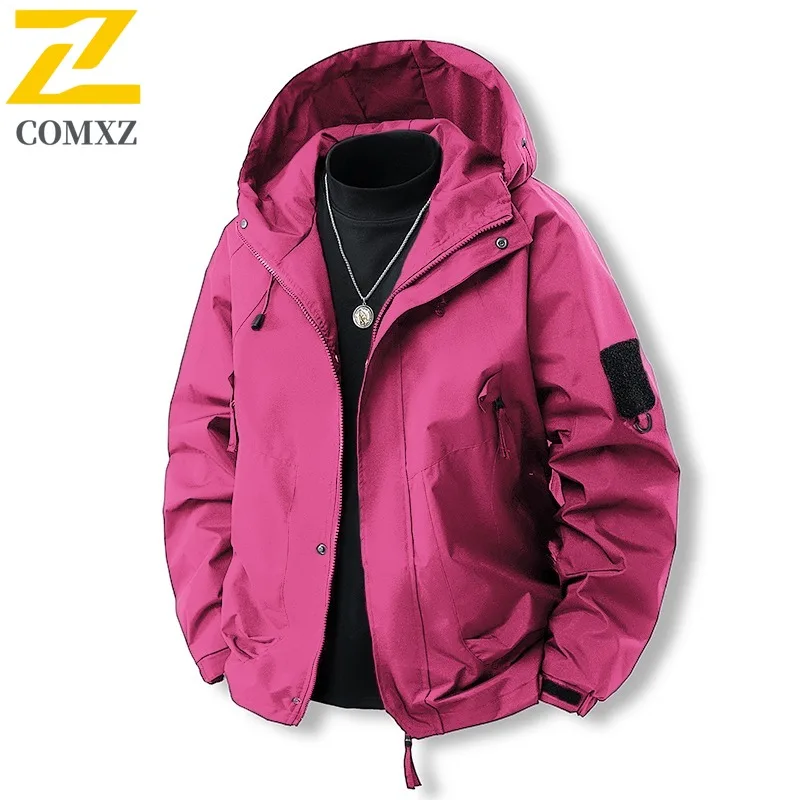 COMXZ Men Trench Coat Casual Hooded Fashionable Camping Versatile Loose Travel Windbreaker Jacket 2025 Hiking Comfortable Jacket
COMXZ Men Trench Coat Casual Hooded Fashionable Camping Versatile Loose Travel Windbreaker Jacket 2025 Hiking Comfortable Jacket