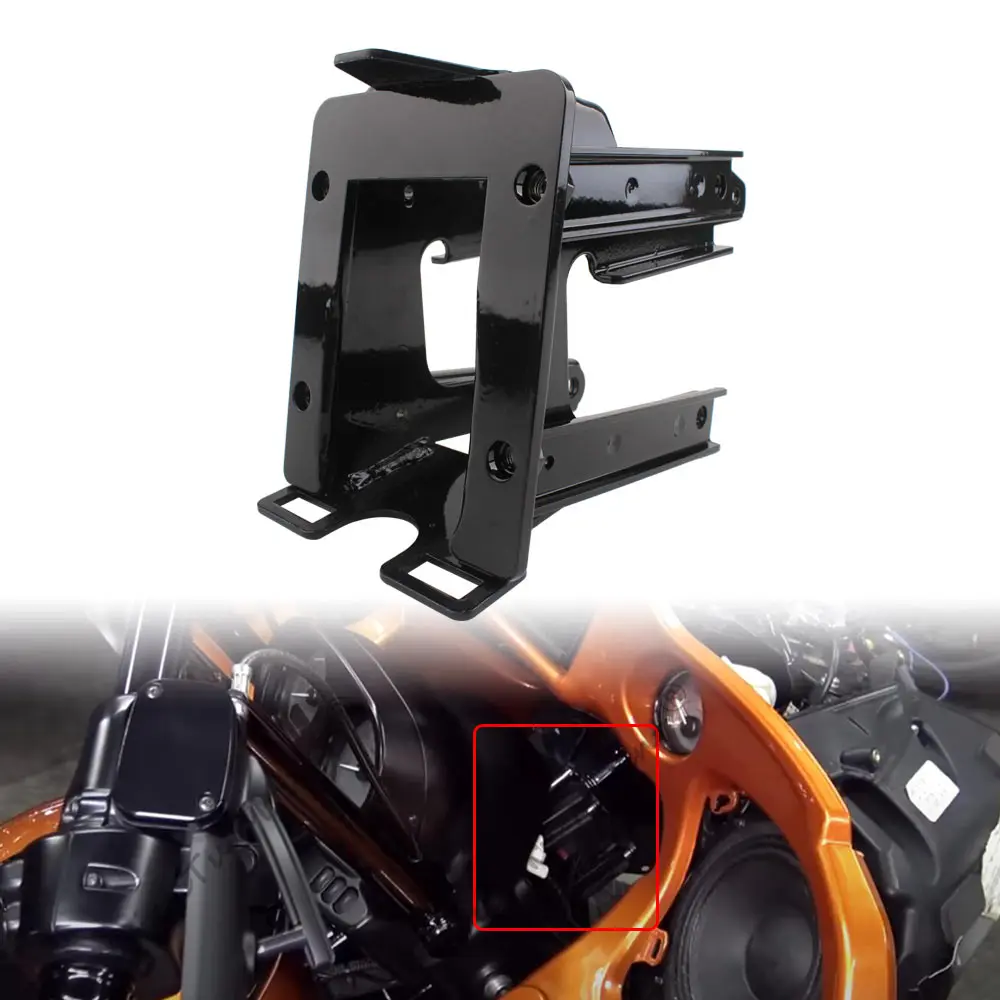 Motorcycle Accessories Front Inner Fairing Support Mount Steel Bracket For Harley Road Glide Ultra Special FLTRX FLTRXSE 2015-24 
Motorcycle Accessories Front Inner Fairing Support Mount Steel Bracket For Harley Road Glide Ultra Special FLTRX FLTRXSE 2015-24