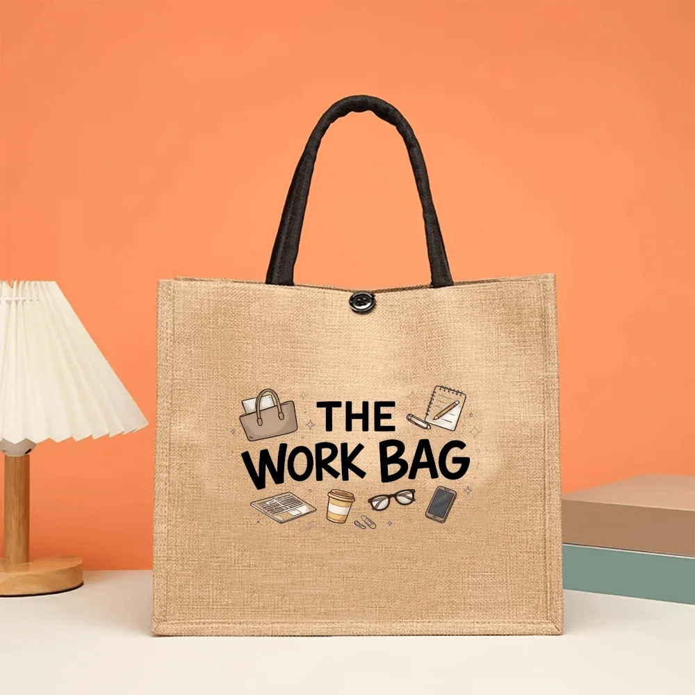 The Work Bags Computer Coffee Cup Printed Tote Shoulder Bag, Work Commute Shopping Bag, Gentle and Intellectual Women's Handbag
The Work Bags Computer Coffee Cup Printed Tote Shoulder Bag, Work Commute Shopping Bag, Gentle and Intellectual Women's Handbag