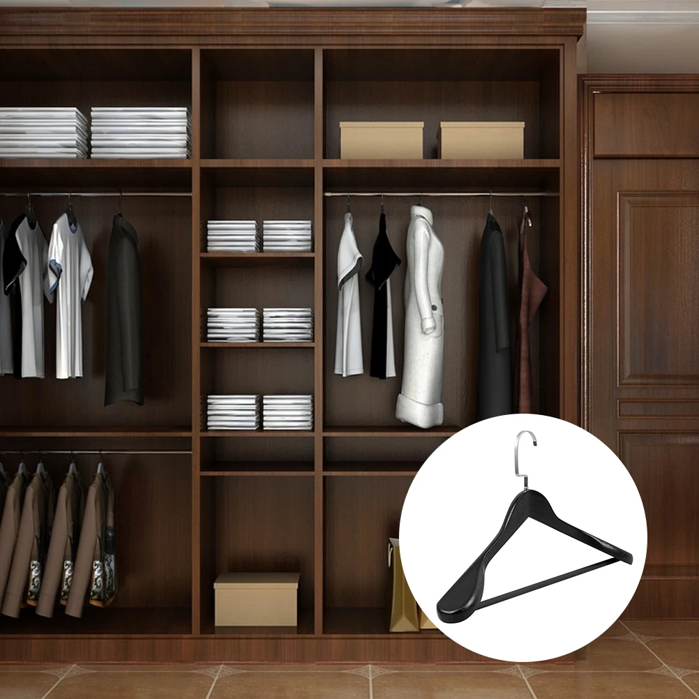 Solid Wood Clothes Hanger Stainless Steel Coat Hanger Powerful Storage Non Slip Easy Use Bedroom Wardrobe Bathrooms Safe
Solid Wood Clothes Hanger Stainless Steel Coat Hanger Powerful Storage Non Slip Easy Use Bedroom Wardrobe Bathrooms Safe