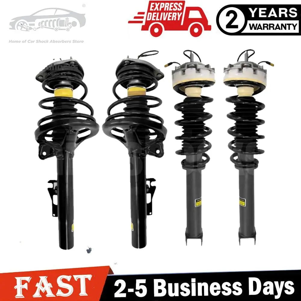 4x Front Rear Shock Absorber Strut Assys PASM Fit Porsche 911 997 4WD 2005-2012
4x Front Rear Shock Absorber Strut Assys PASM Fit Porsche 911 997 4WD 2005-2012