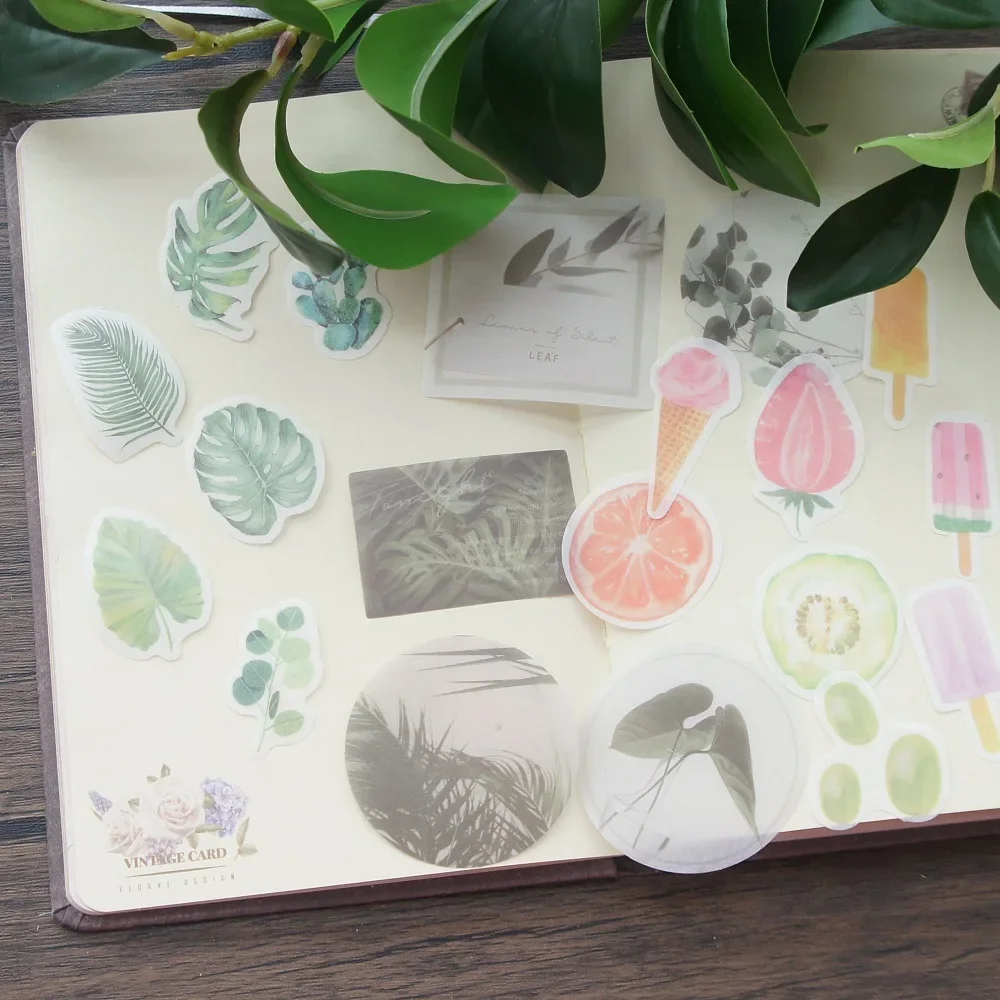 40pcs Summer Ice Cream Fruit Tree Shade Style Paper Sticker Scrapbooking DIY Gift Packing Label Decoration Tag
40pcs Summer Ice Cream Fruit Tree Shade Style Paper Sticker Scrapbooking DIY Gift Packing Label Decoration Tag