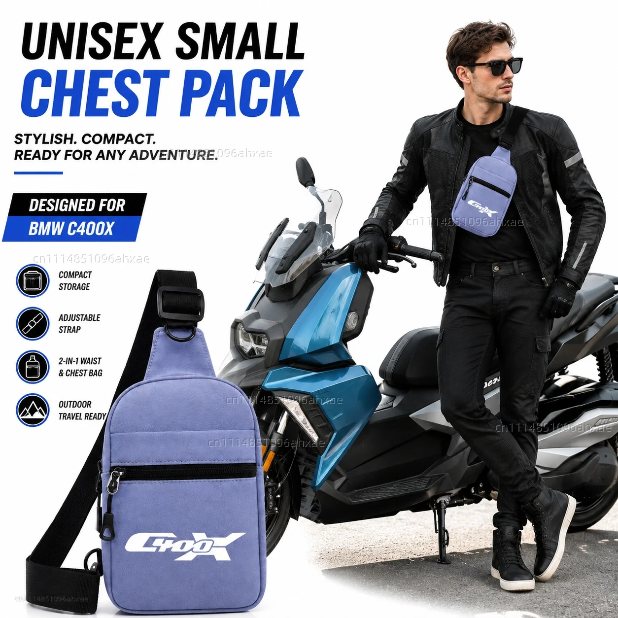 Motorcycle 2In1 Multi-functional Waist Bag Chest Bag Outdoor Travel Bag Waterproof Riding For Bmw C400gt C400x C400 Gt C400 X
Motorcycle 2In1 Multi-functional Waist Bag Chest Bag Outdoor Travel Bag Waterproof Riding For Bmw C400gt C400x C400 Gt C400 X