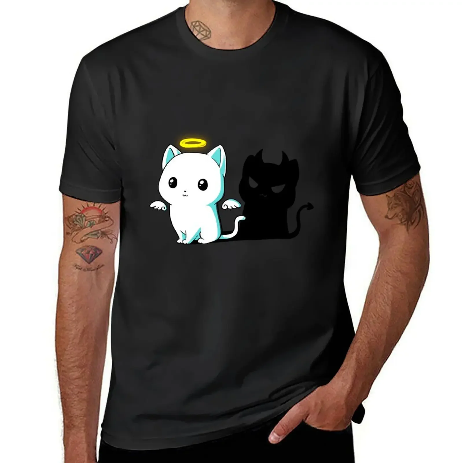 Angel Cat T-Shirt Man t-shirt Funny t-shirts Louboutins mens cotton t shirts
Angel Cat T-Shirt Man t-shirt Funny t-shirts Louboutins mens cotton t shirts