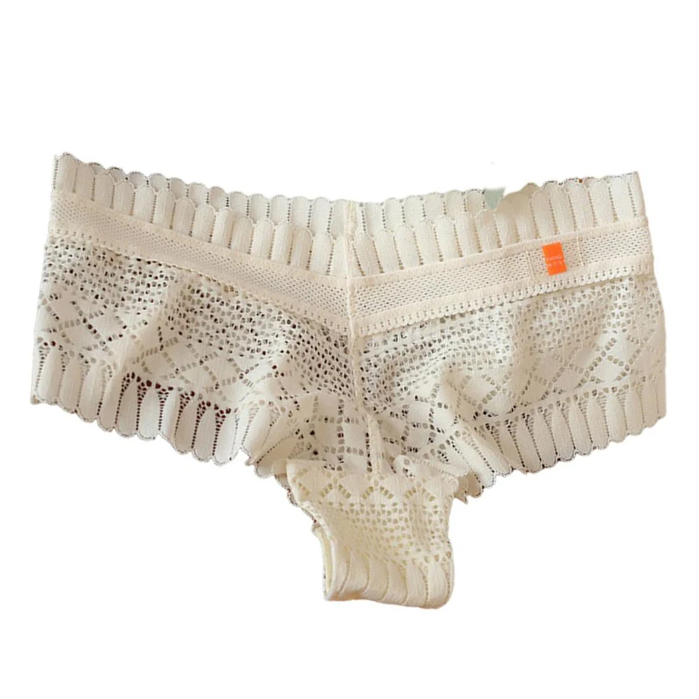 Women\\'s Sexy Underwear Hollow Lace Mesh Shorts Transparent Panties Cotton Briefs Comfortable And Stylish Pink
Women\\'s Sexy Underwear Hollow Lace Mesh Shorts Transparent Panties Cotton Briefs Comfortable And Stylish Pink