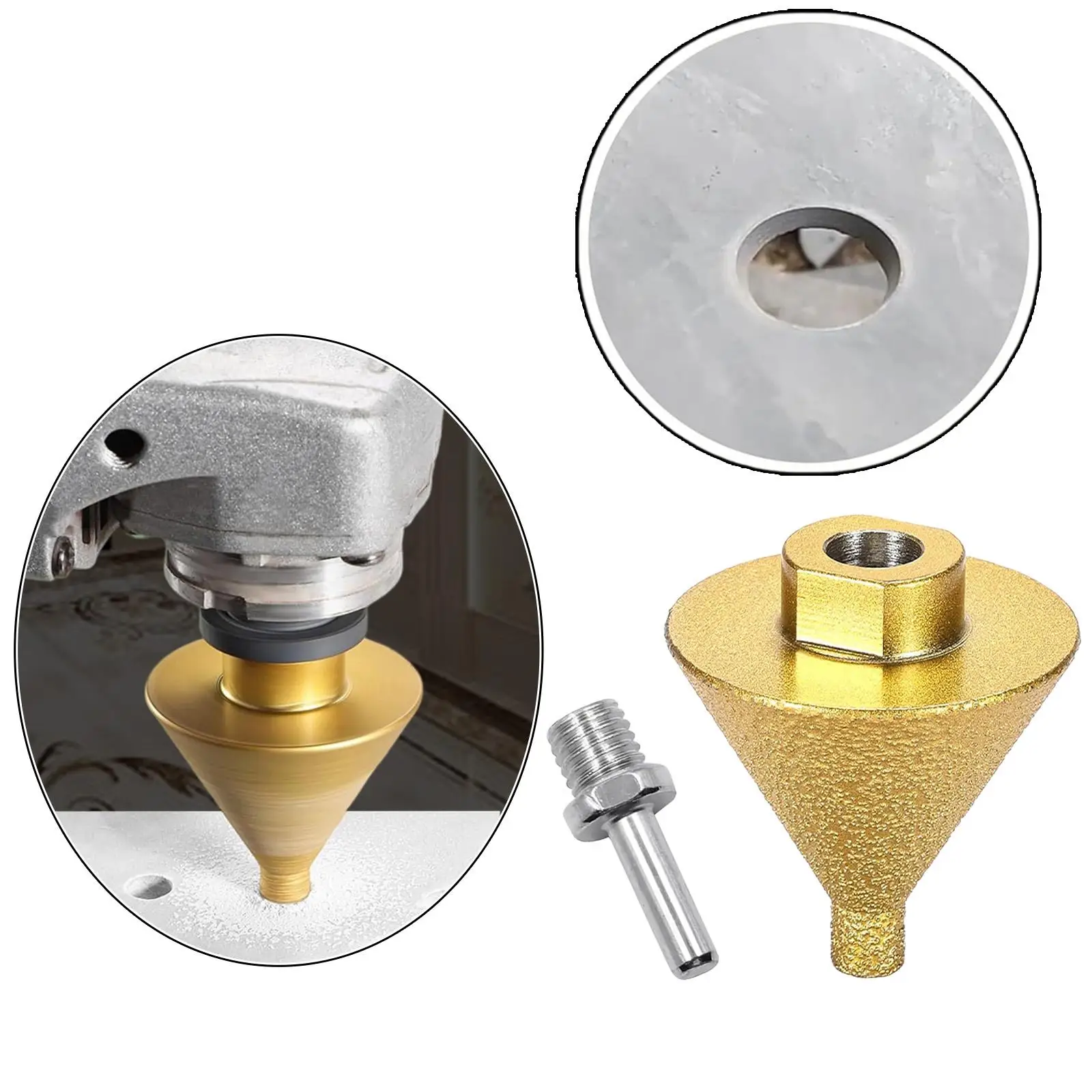 Бита для снятия фаски, 38 мм, многофункциональные аксессуары, простые в использовании для существующих отверстий, увеличения формы, обрезки камня, фарфора
Бита для снятия фаски, 38 мм, многофункциональные аксессуары, простые в использовании для существующих отверстий, увеличения формы, обрезки камня, фарфора