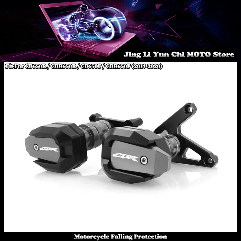 Motorcycle Falling Protection Frame Slider Fairing Guard Crash Pad Protector Fit For HONDA CB650R CBR650R CB650F CBR650F 14-20
Motorcycle Falling Protection Frame Slider Fairing Guard Crash Pad Protector Fit For HONDA CB650R CBR650R CB650F CBR650F 14-20