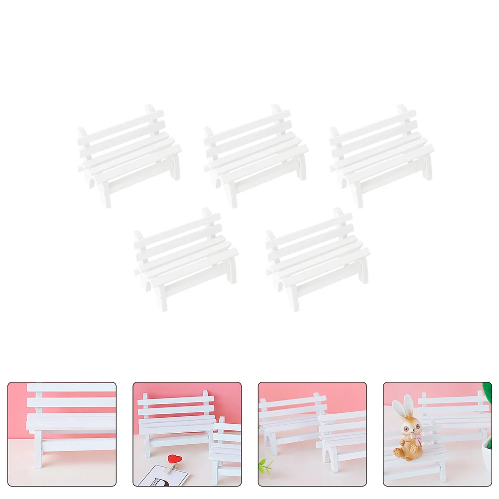 5Pcs Mini Wooden Bench Lightweight Durable Hollow Design for Home Garden Desktop Decoration Miniature Landscape Ornament
5Pcs Mini Wooden Bench Lightweight Durable Hollow Design for Home Garden Desktop Decoration Miniature Landscape Ornament