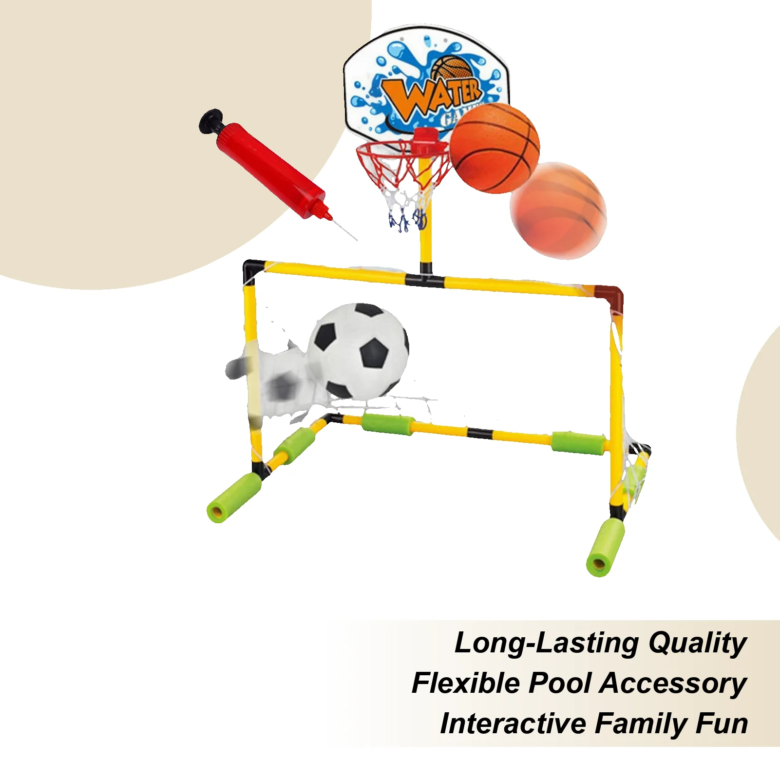 Basketball Goal For Pool Floating Pool Basketball Goal Set Waterproof Door Frame With Pump Football For Kids Gym Swimming Tank
Basketball Goal For Pool Floating Pool Basketball Goal Set Waterproof Door Frame With Pump Football For Kids Gym Swimming Tank