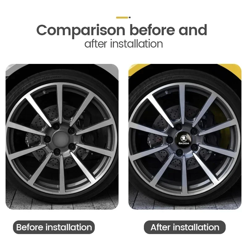 2026 New Hot For Skoda Car Sticker 4pcs 56/60mm Car Wheel Center Hub Caps Emblem Stickers Tire Rim Covers Auto Accessories For S
2026 New Hot For Skoda Car Sticker 4pcs 56/60mm Car Wheel Center Hub Caps Emblem Stickers Tire Rim Covers Auto Accessories For S