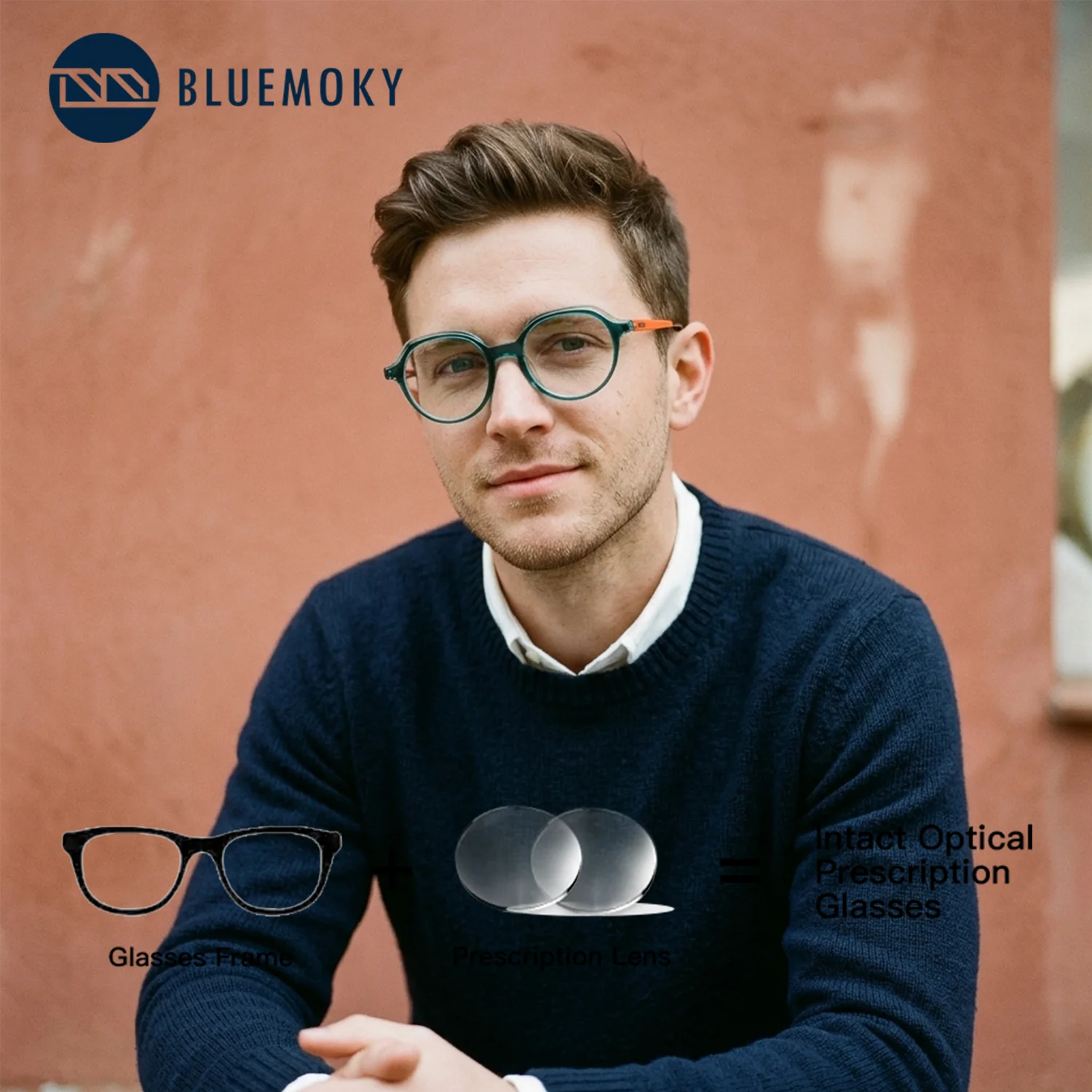 BLUEMOKY Round Prescription Glasses Unisex Acetate Photochromic Anti Blue Light Women Men Progressive Multifocal Optical Eyewear
BLUEMOKY Round Prescription Glasses Unisex Acetate Photochromic Anti Blue Light Women Men Progressive Multifocal Optical Eyewear
