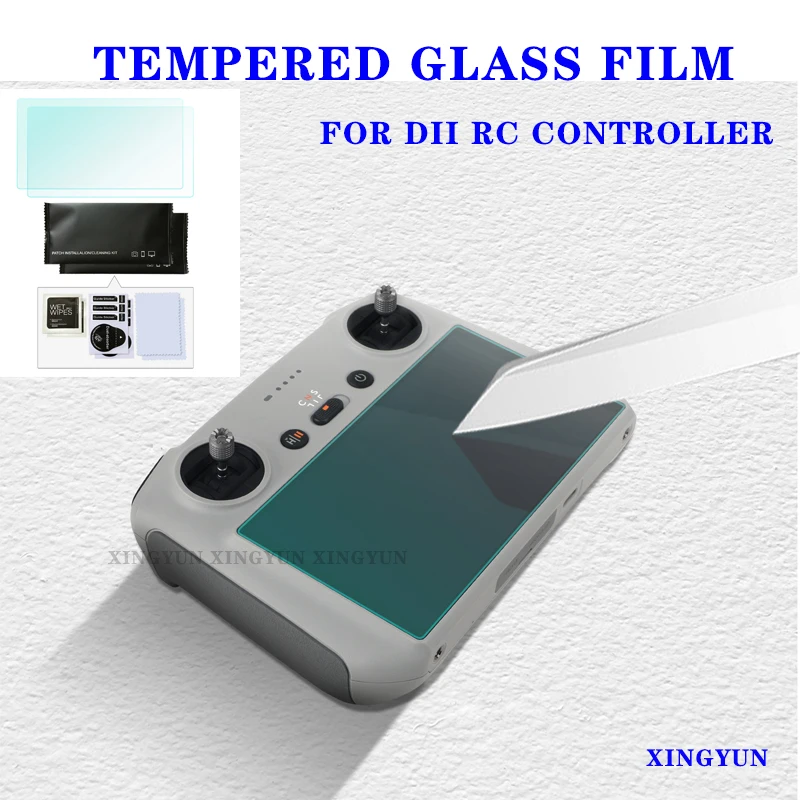 Tempered Glass Film for DJI RC Remote Control with Screen Protection Film for DJI Mini 3Pro/Air2S/Mavic3 Pro 
Tempered Glass Film for DJI RC Remote Control with Screen Protection Film for DJI Mini 3Pro/Air2S/Mavic3 Pro