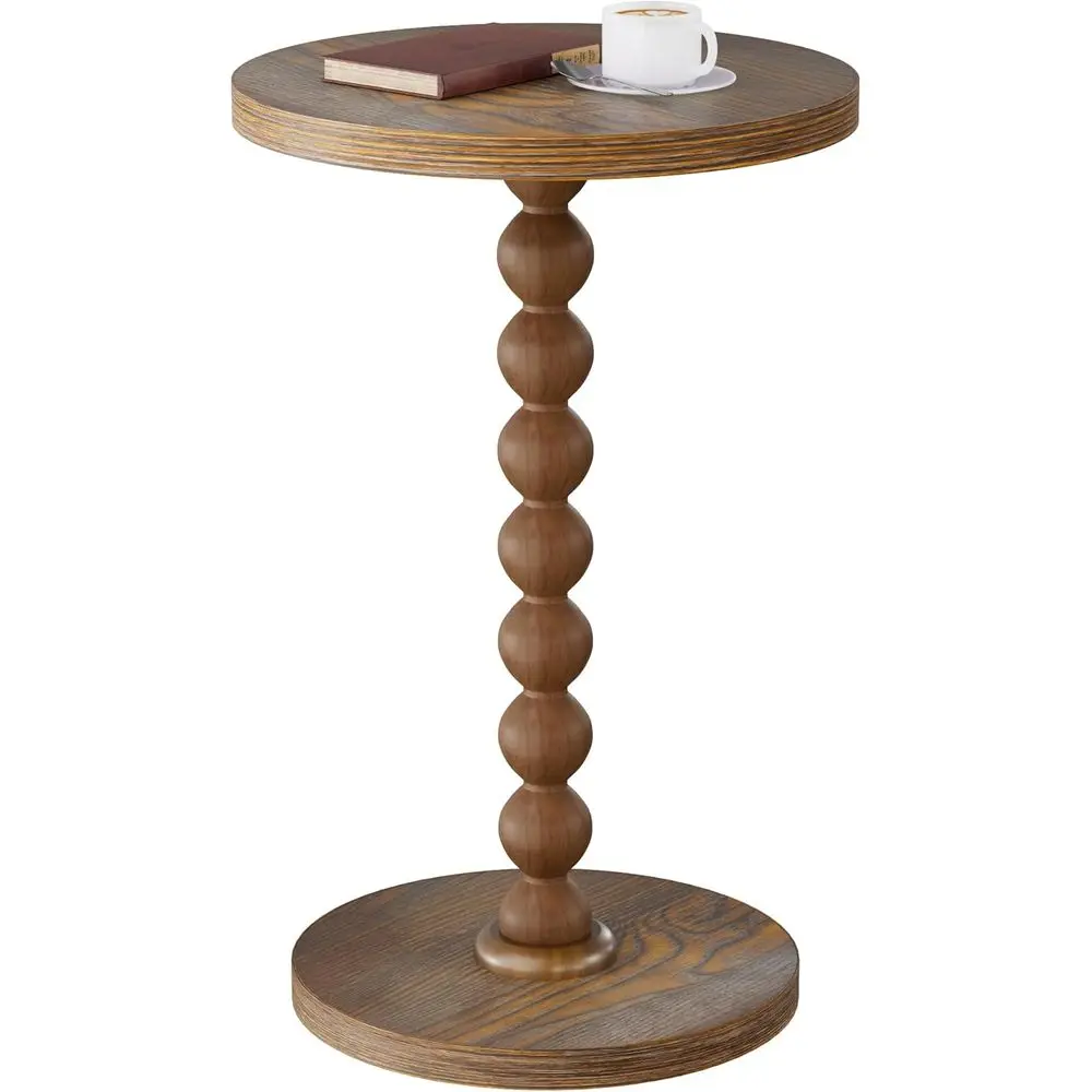 Compact Brown Accent Nightstand for Living Room, Bedroom, and Office with Sturdy Rubberwood Legs
Compact Brown Accent Nightstand for Living Room, Bedroom, and Office with Sturdy Rubberwood Legs