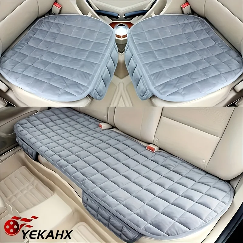 Set of 3 Luxurious Plush Plaid Cushions for Cars - Thickened And Insulated for Comfort in for cold Weather - Fits All Types of Vehicles Including for cars, Suvs, And Trucks - High-Quality Car Accessory Package
Set of 3 Luxurious Plush Plaid Cushions for Cars - Thickened And Insulated for Comfort in for cold Weather - Fits All Types of Vehicles Including for cars, Suvs, And Trucks - High-Quality Car Accessory Package