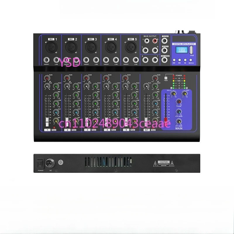 F4 Профессиональный микшер F7 Bluetooth-микшер сценический аудио набор универсальный
F4 Профессиональный микшер F7 Bluetooth-микшер сценический аудио набор универсальный
