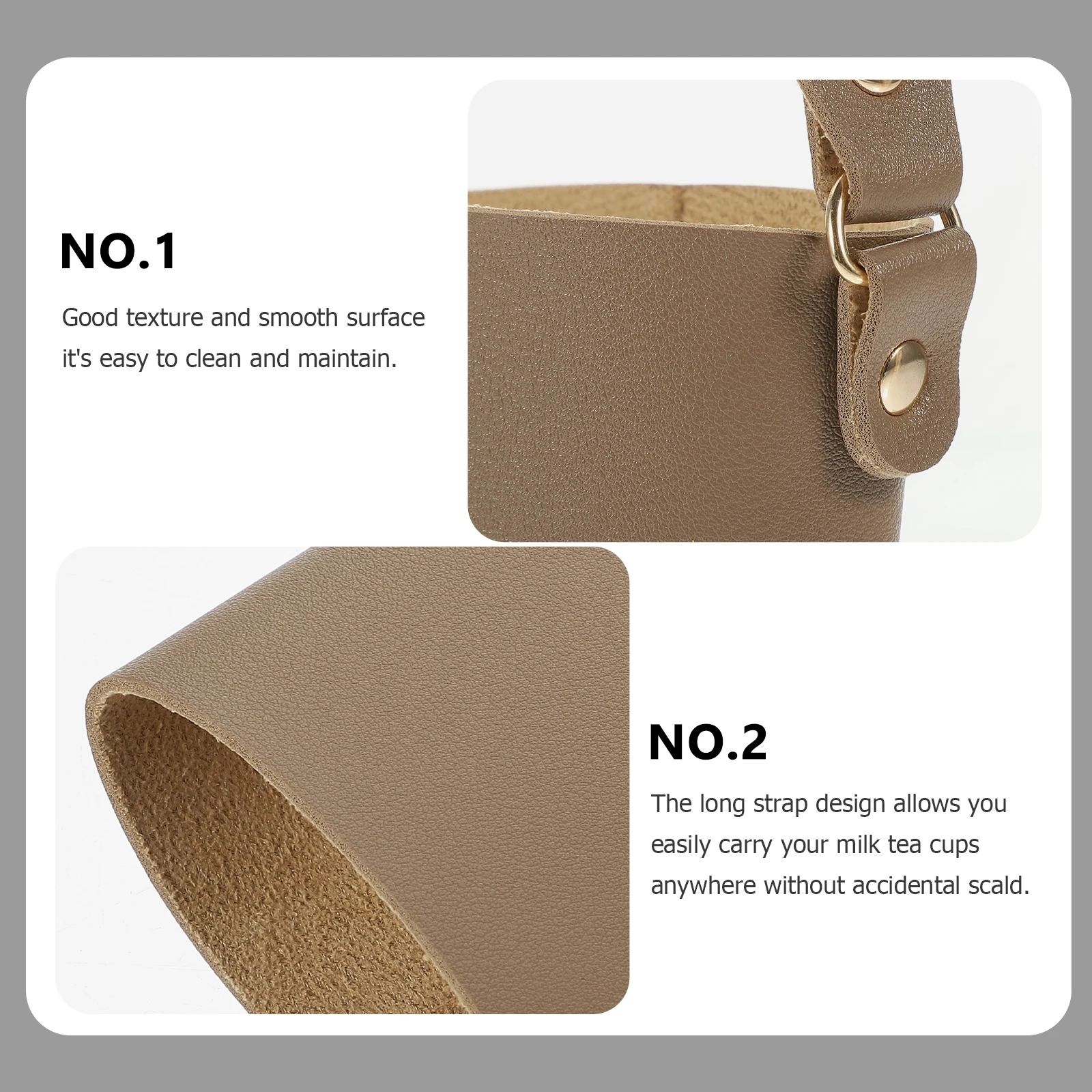 Coffee Sleeve Handheld Drink Carrier Reusable Cup Holder Non Slip Smooth Surface Easy to Clean Portable Milk Tea Cup
Coffee Sleeve Handheld Drink Carrier Reusable Cup Holder Non Slip Smooth Surface Easy to Clean Portable Milk Tea Cup