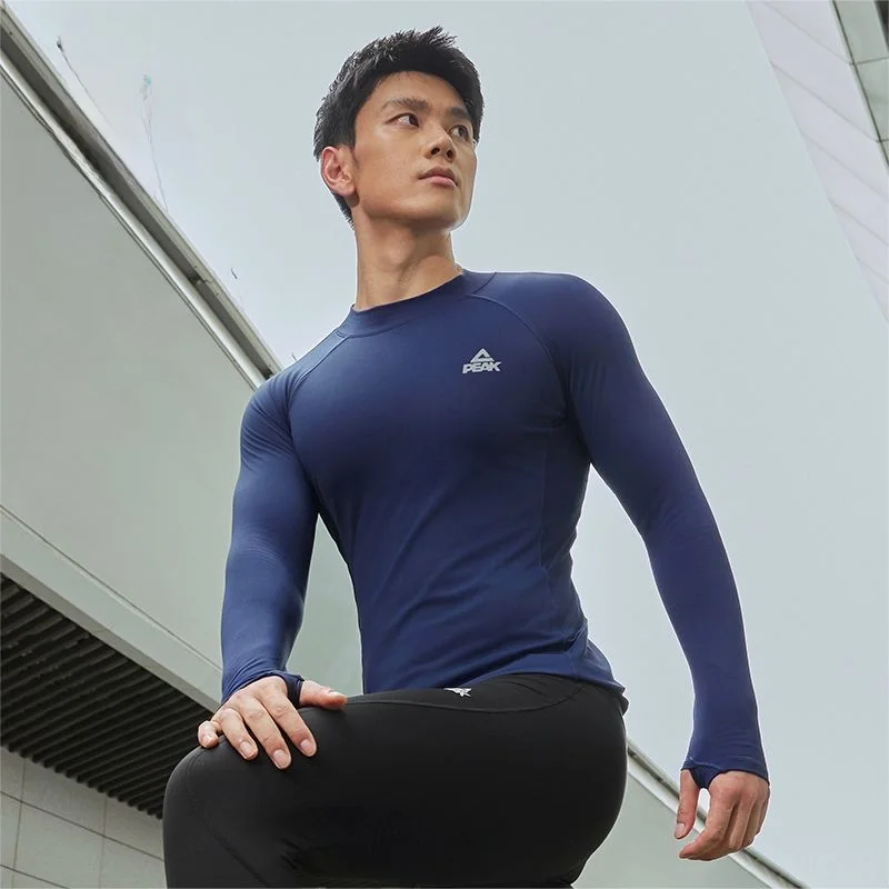 Мужская термофутболка Peak с длинным рукавом, на флисовой подкладке, с высоким воротником, быстросохнущая, для фитнеса, тренировок, бега, теплая, дышащая, базовый слой
Мужская термофутболка Peak с длинным рукавом, на флисовой подкладке, с высоким воротником, быстросохнущая, для фитнеса, тренировок, бега, теплая, дышащая, базовый слой