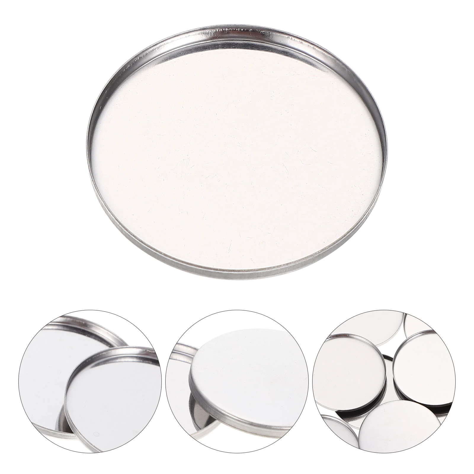 Eyeshadow Round Empty Tray Makeup Blush Sub Package Case Kit for Women Stainless Steel Supplies Travel
Eyeshadow Round Empty Tray Makeup Blush Sub Package Case Kit for Women Stainless Steel Supplies Travel